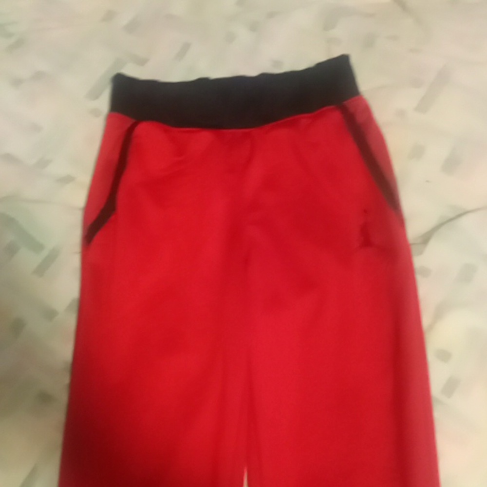 Red Jordan sweatpants